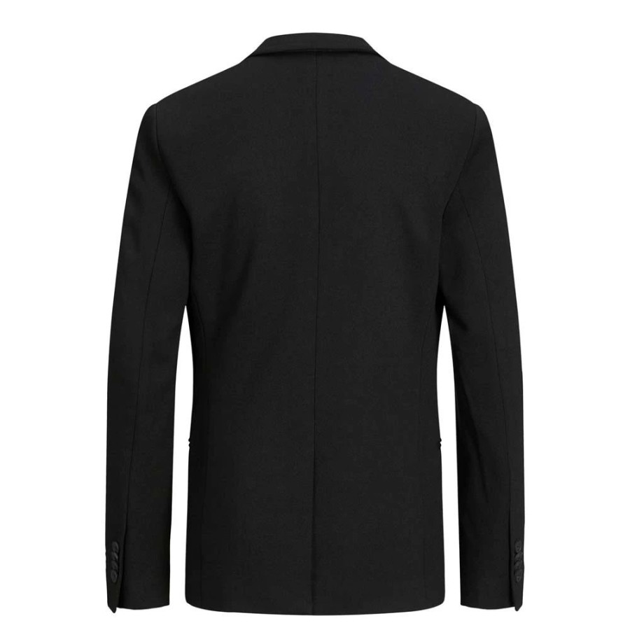 Jongens Jack & Jones Junior | Jack & Jones Jongens Blazer Jjephil Zwart