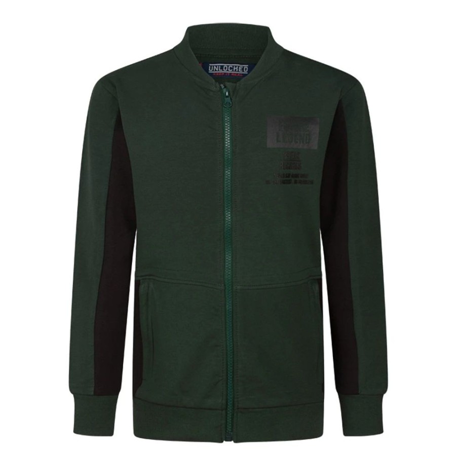 Jongens UNLOCKED | Unlocked Jongens Vest 2517404 Groen