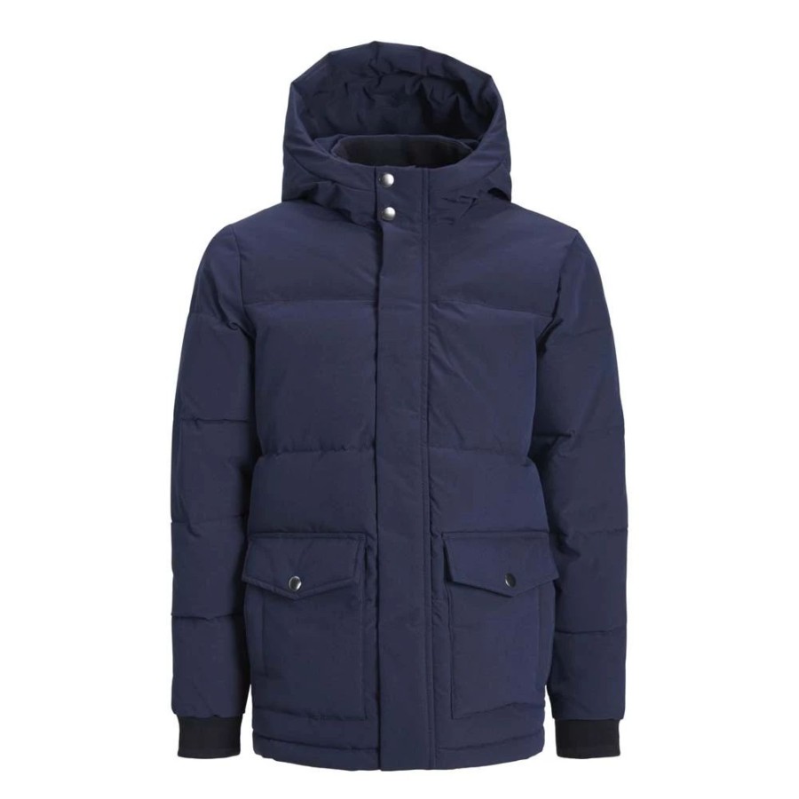 Jongens Jack & Jones Junior | Jack & Jones Jongens Puffer Winterjas