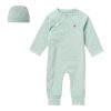 Baby Noppies | Noppies Unisex 2- Delige Set 14N2024 Groen