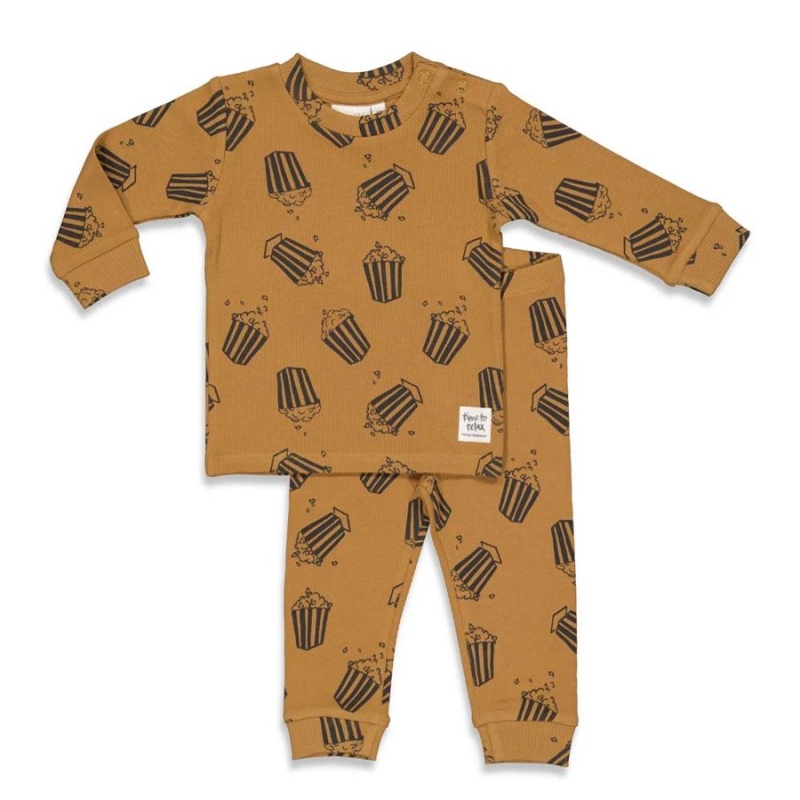 Baby Feetje | Feetje Premium Pyjama - Parker Popcorn