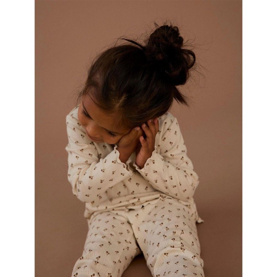 Meisjes Lil’Atelier | Lil'Atelier Meisjes Pyjama 13204448/Nmflola Beige