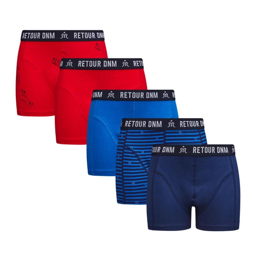 Jongens Retour | Retour Jeans Jongens 5-Pack Boxers