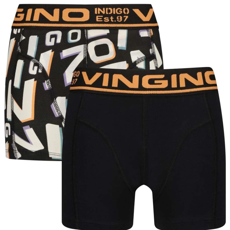 Jongens Vingino | Vingino Jongens Boxer 2 Pack