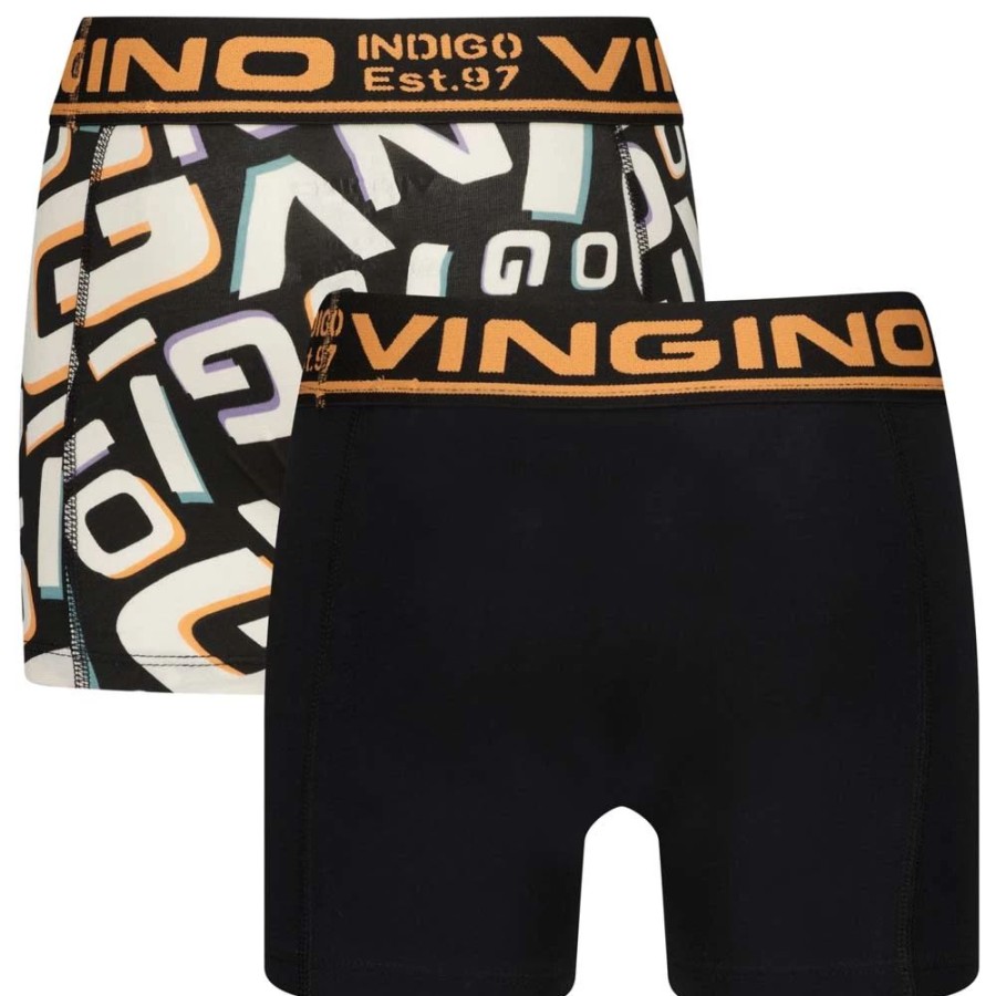 Jongens Vingino | Vingino Jongens Boxer 2 Pack