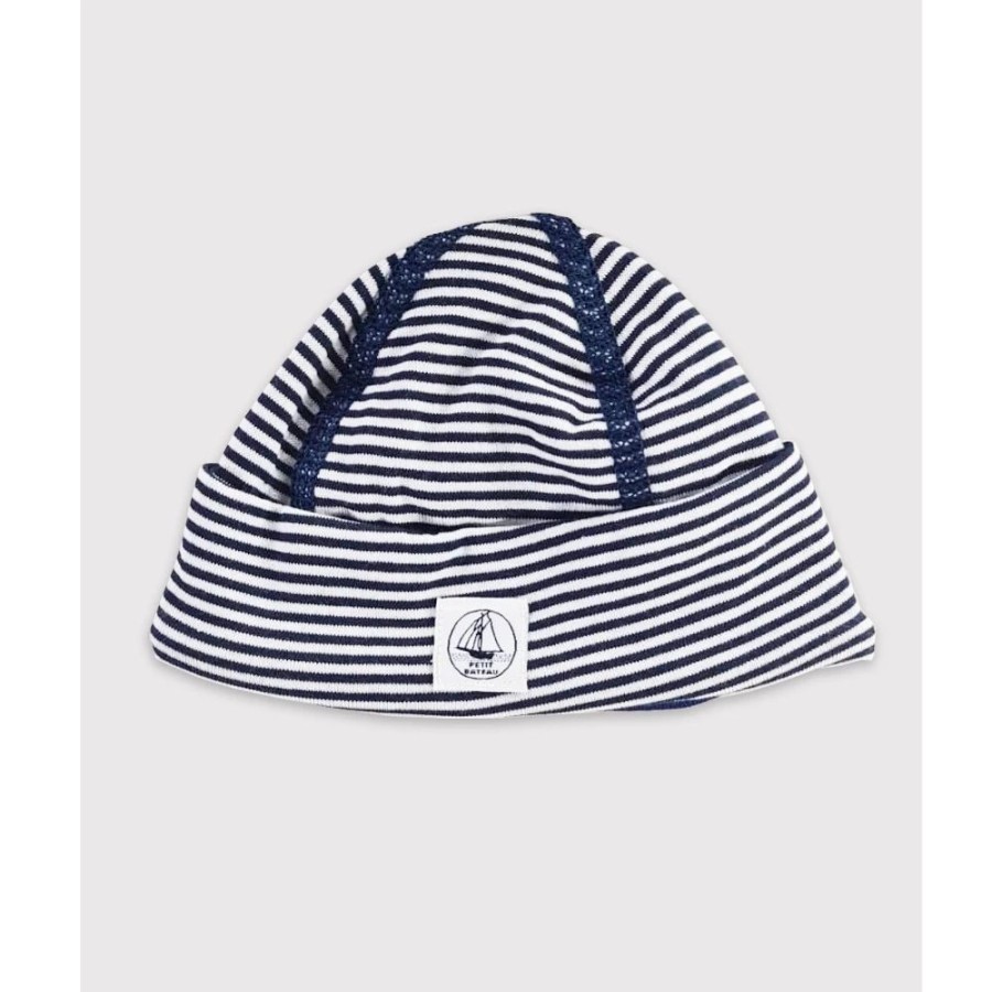 Baby Petit Bateau | Petit Bateau Unisex Muts 5984401460 Blauw