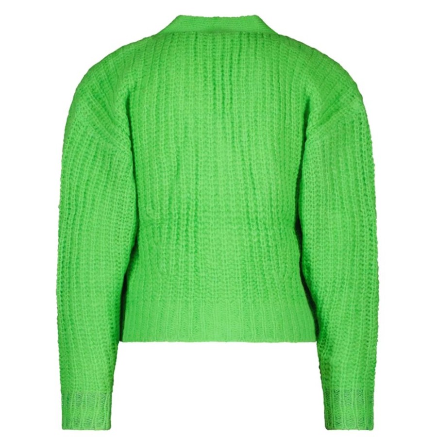 Meisjes Like Flo | Like Flo Meisjes Vest F208-5300-302 Groen