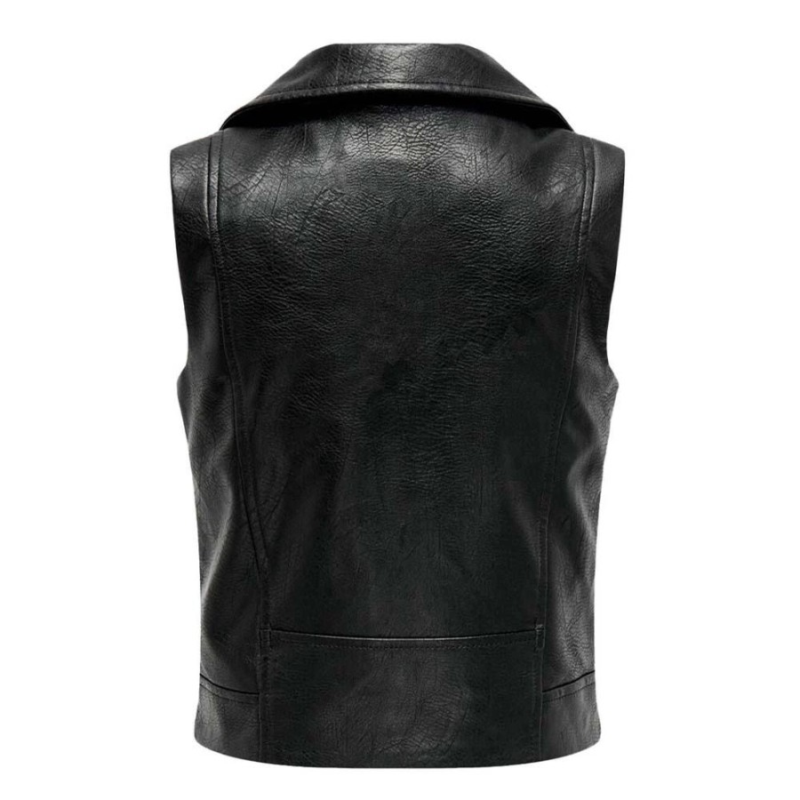 Meisjes KIDS ONLY | Only Meisjes Fake Leather Bikergilet