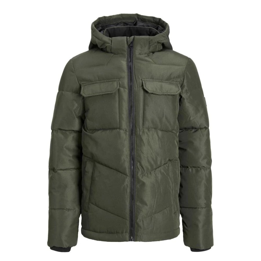 Jongens Jack & Jones Junior | Jack & Jones Jongens Puffer Winterjas