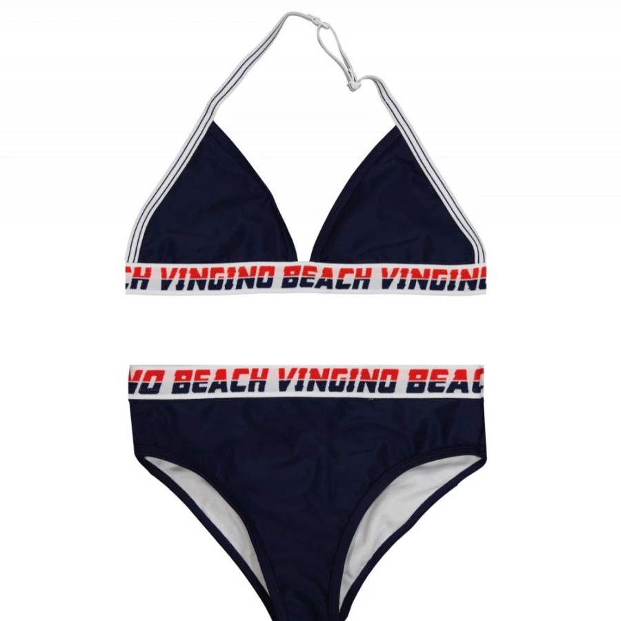 Meisjes Vingino | Vingino Bikini Ss22Kgn77102 Zeressa Blauw