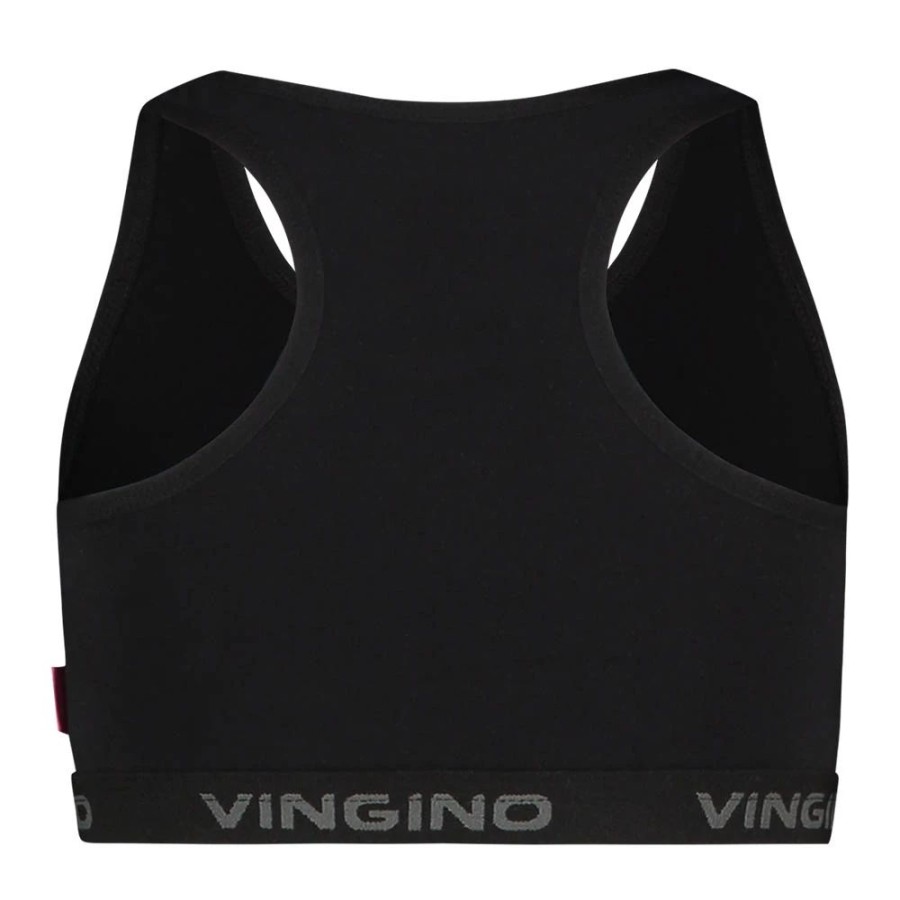 Meisjes Vingino | Vingino Top Racer Zwart