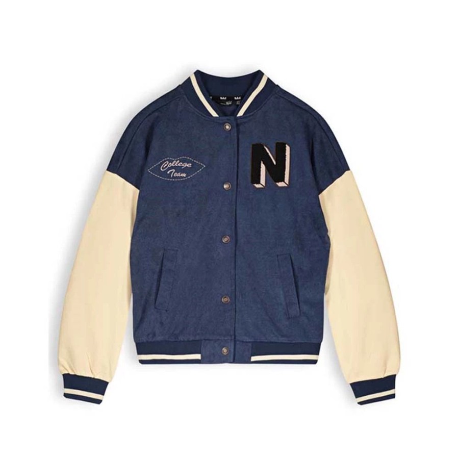 Meisjes NoBell | Nobell Meisjes Varsity Jacket