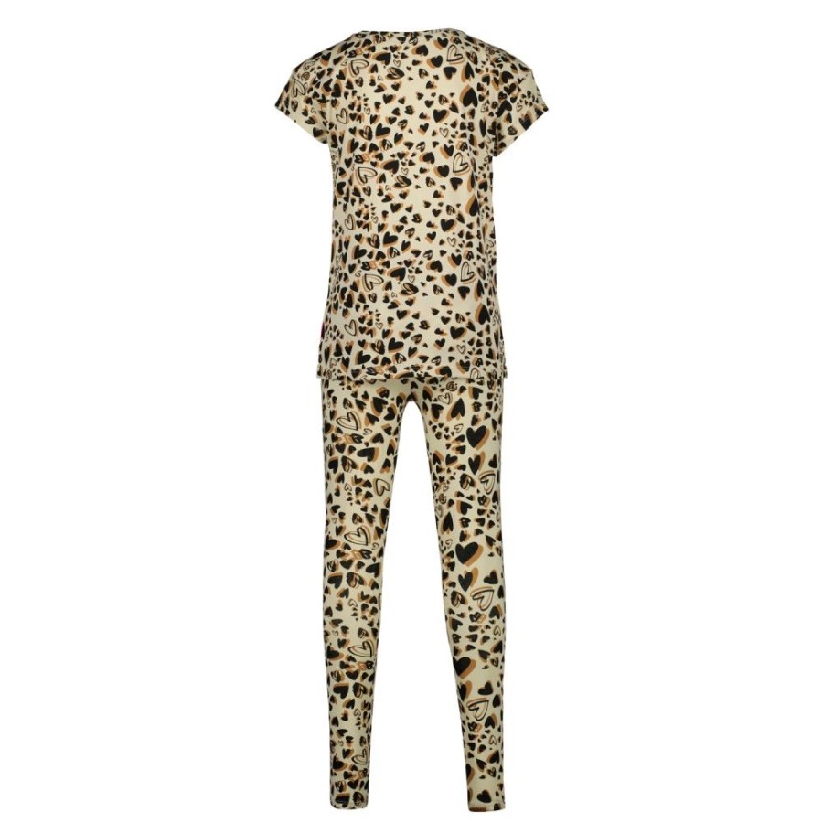 Meisjes Vingino | Vingino Meisjes Pyjama So22Kgn72401 Wieke Bruin