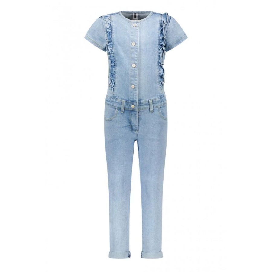 Meisjes B.NOSY | B.Nosy Meisjes Jumpsuit Y112-5600 Blauw