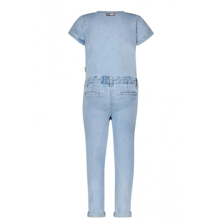 Meisjes B.NOSY | B.Nosy Meisjes Jumpsuit Y112-5600 Blauw