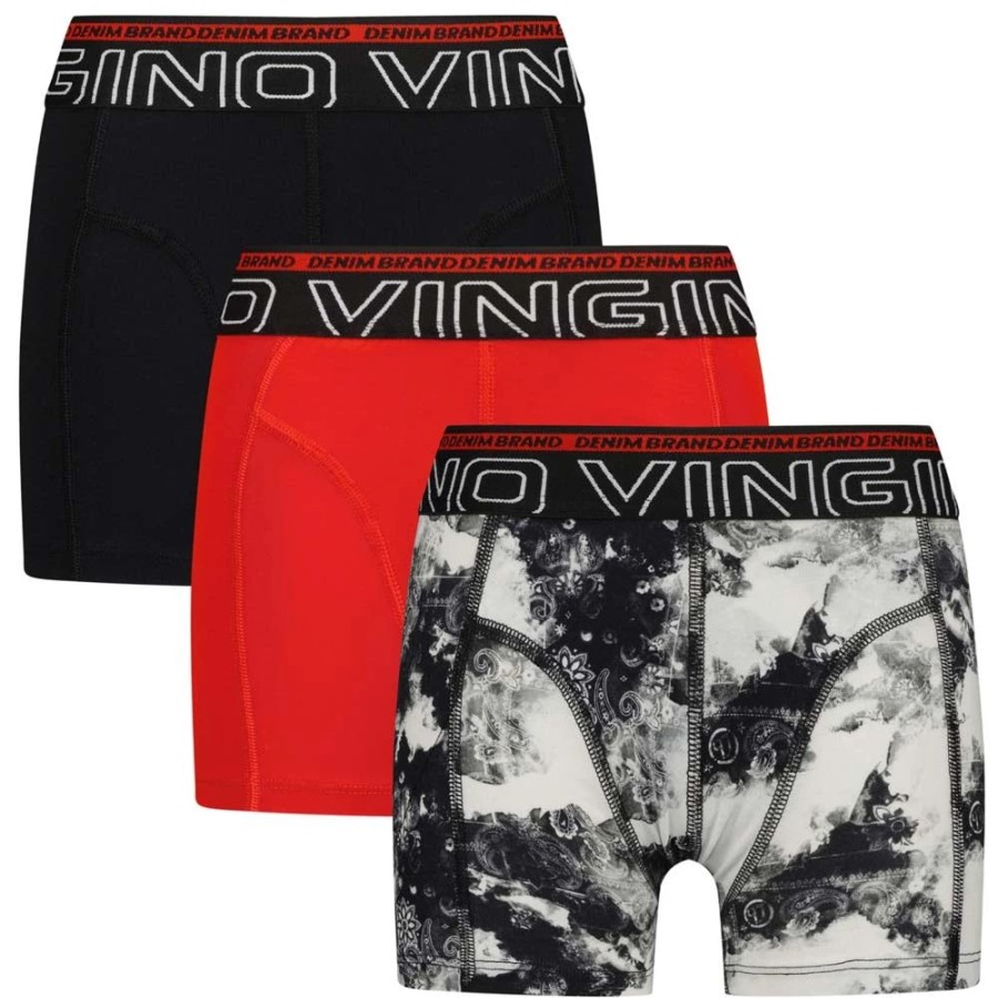 Jongens Vingino | Vingino Jongens Boxer 3 Pack