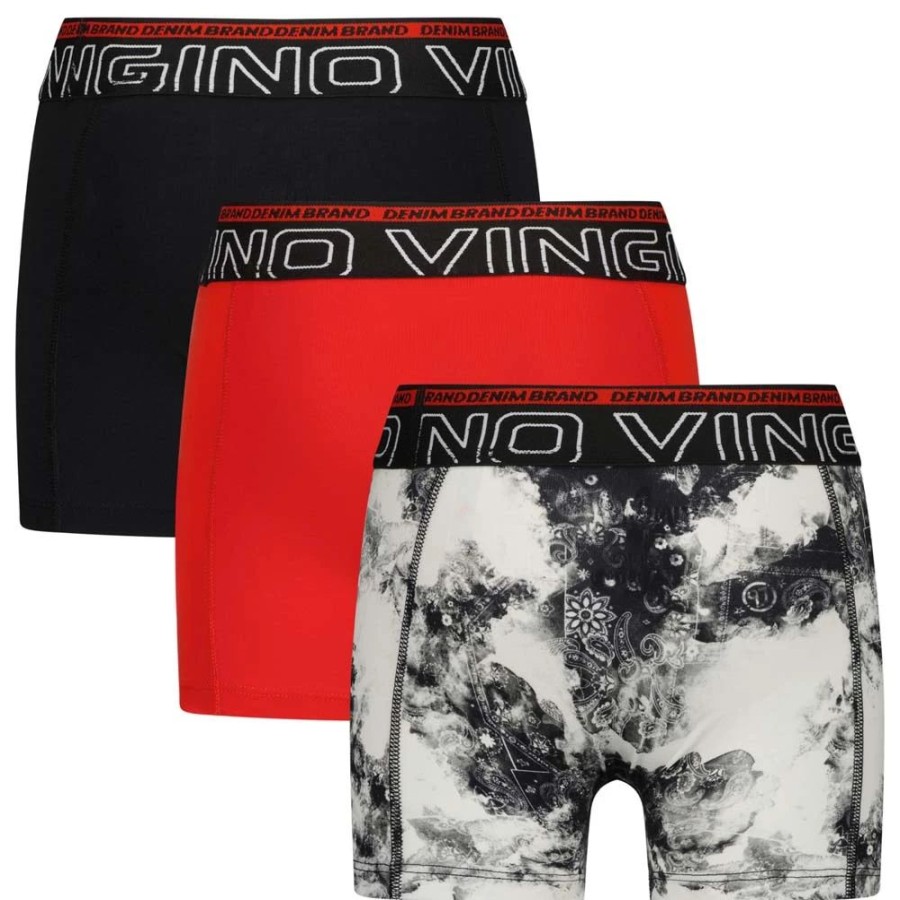 Jongens Vingino | Vingino Jongens Boxer 3 Pack