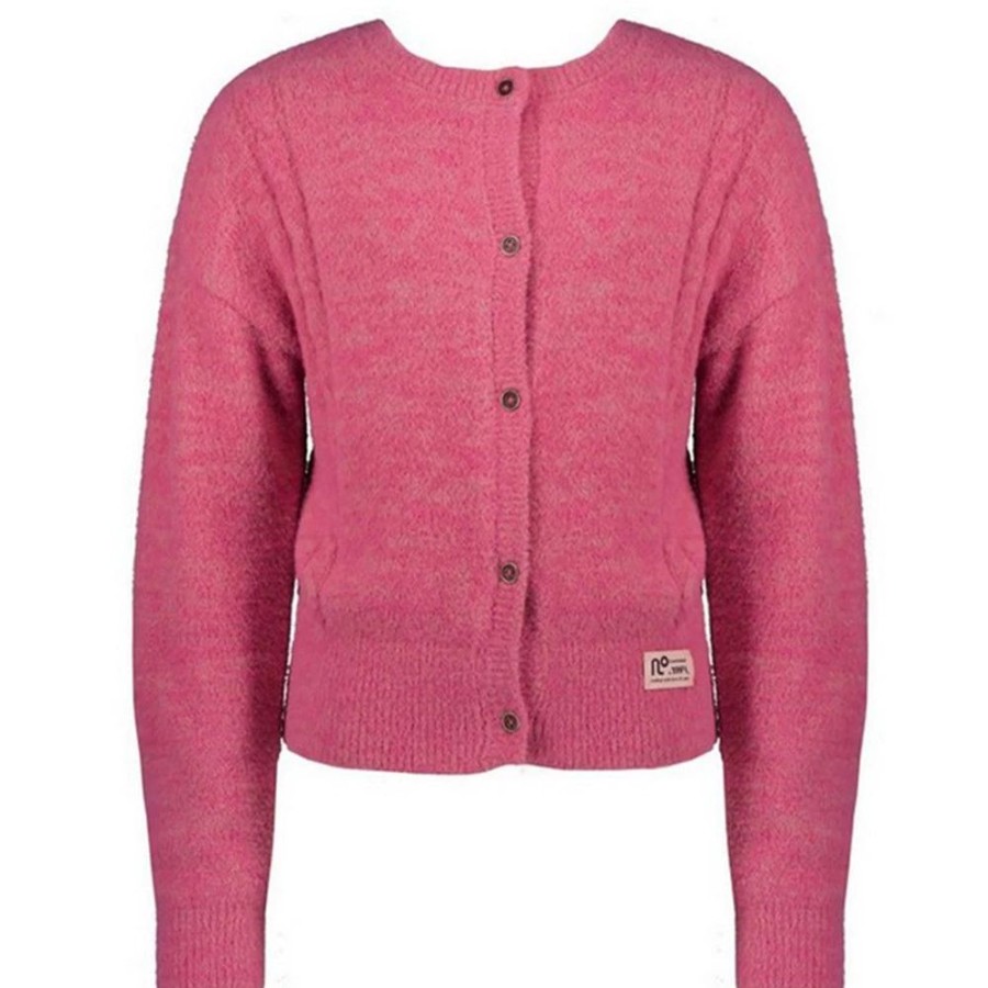 Meisjes NoNo | Nono Meisjes Vest N208-5306-249 Roze