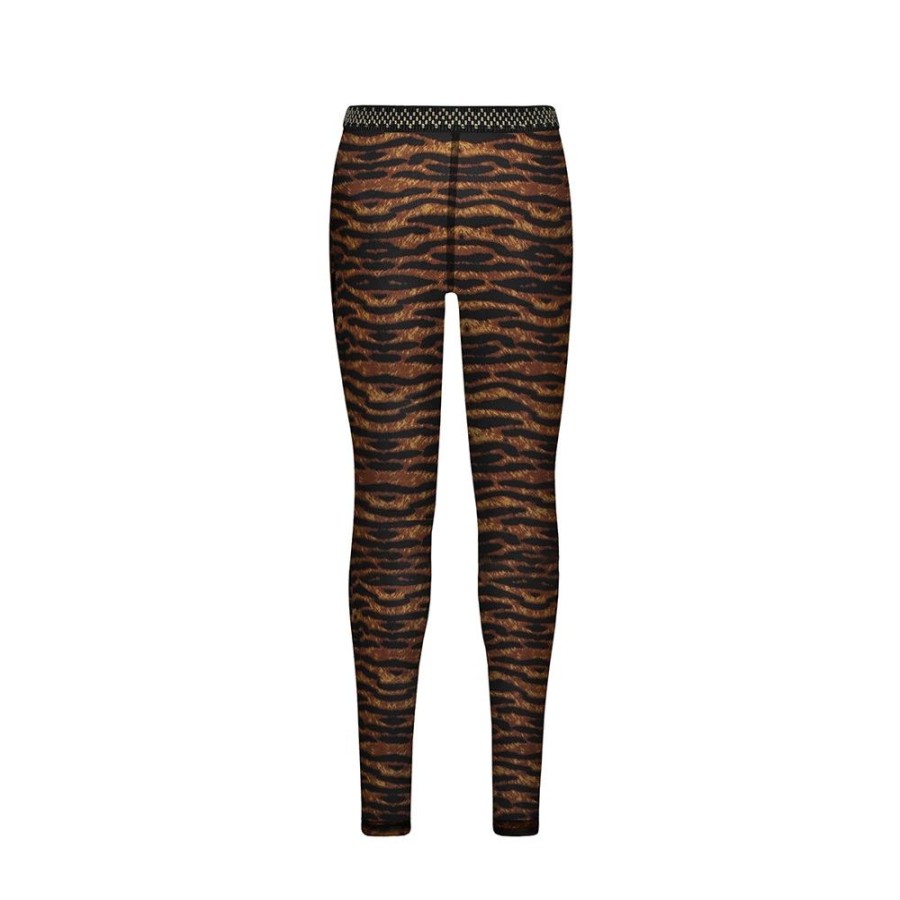 Meisjes Like Flo | Like Flo Legging F108-5545 Bruin