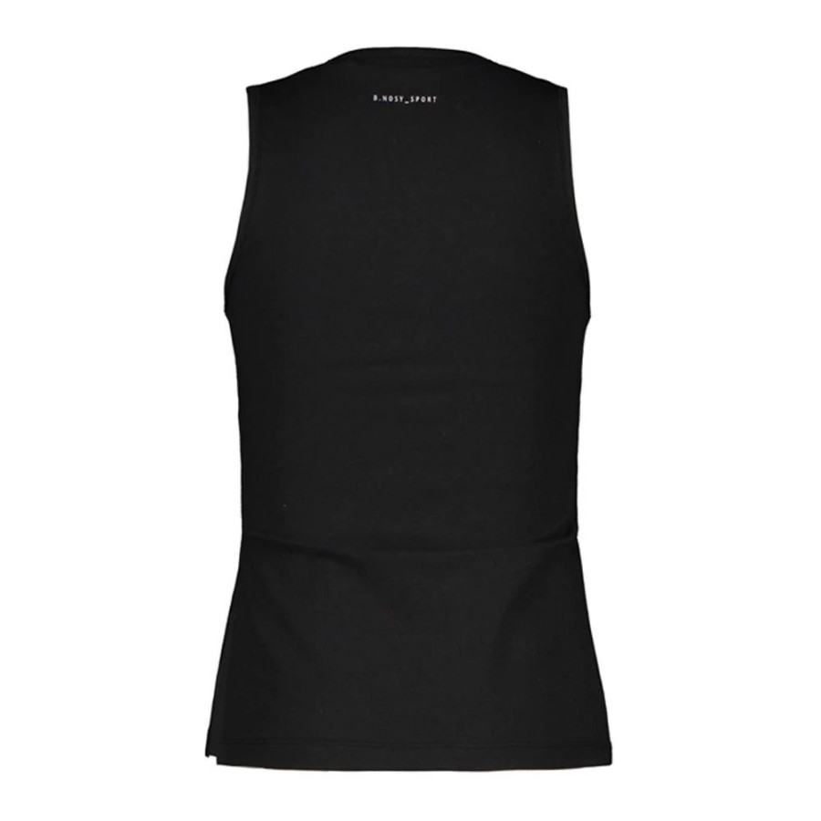 Meisjes B.NOSY | B.Nosy Meisjes Tanktop Y201-5411 Zwart