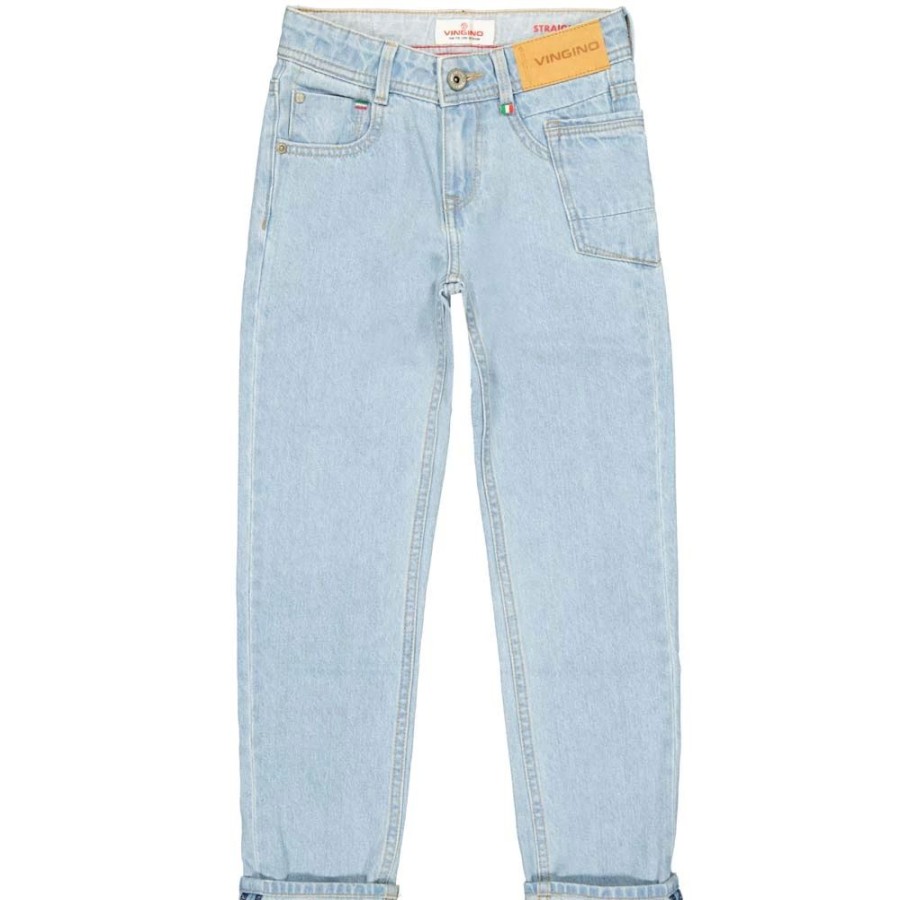 Jongens Vingino | Vingino Jongens Jeans Straight Fit