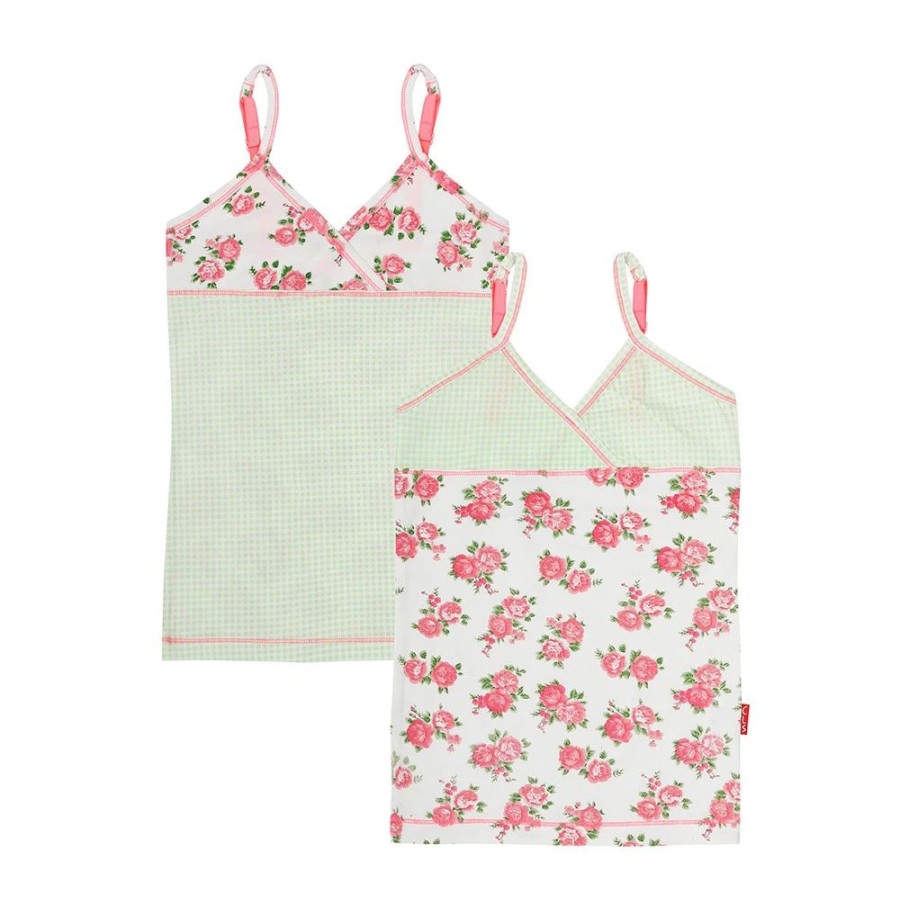 Meisjes Claesen's | Claesen'S Meisjes Singlet 215936 Roze 2 Pack