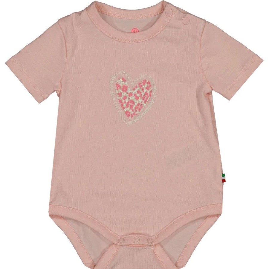 Baby Vingino | Vingino Meisjes Romper Noosbgn72904/585 Roze