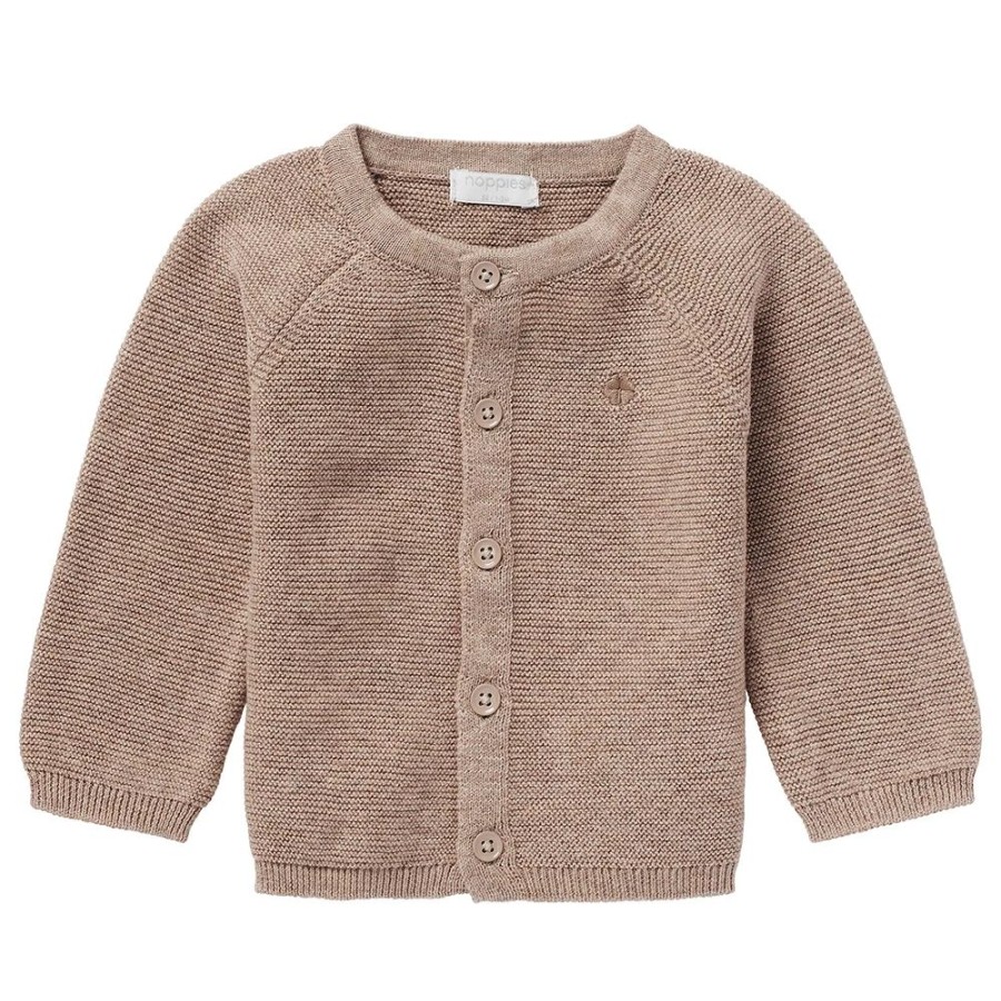 Baby Noppies | Noppies Unisex Vest 14N0310 Taupe