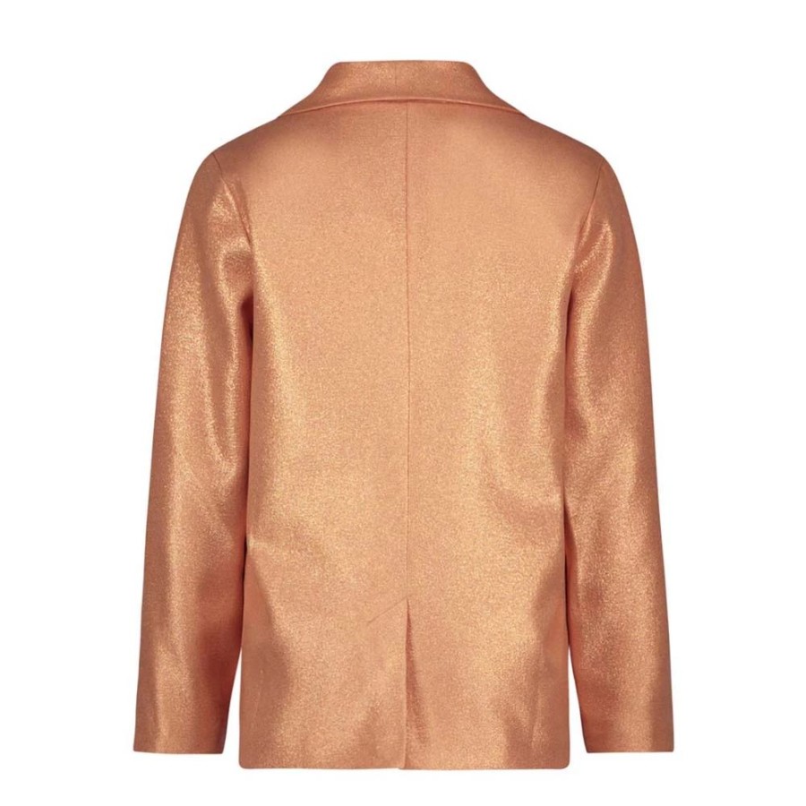 Meisjes Like Flo | Like Flo Meisjes Metallic Blazer