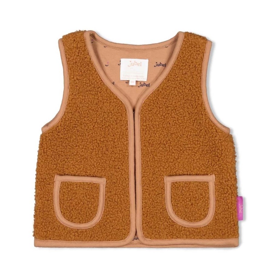 Meisjes Jubel | Jubel Meisjes Teddy Gilet-Flowers For Life