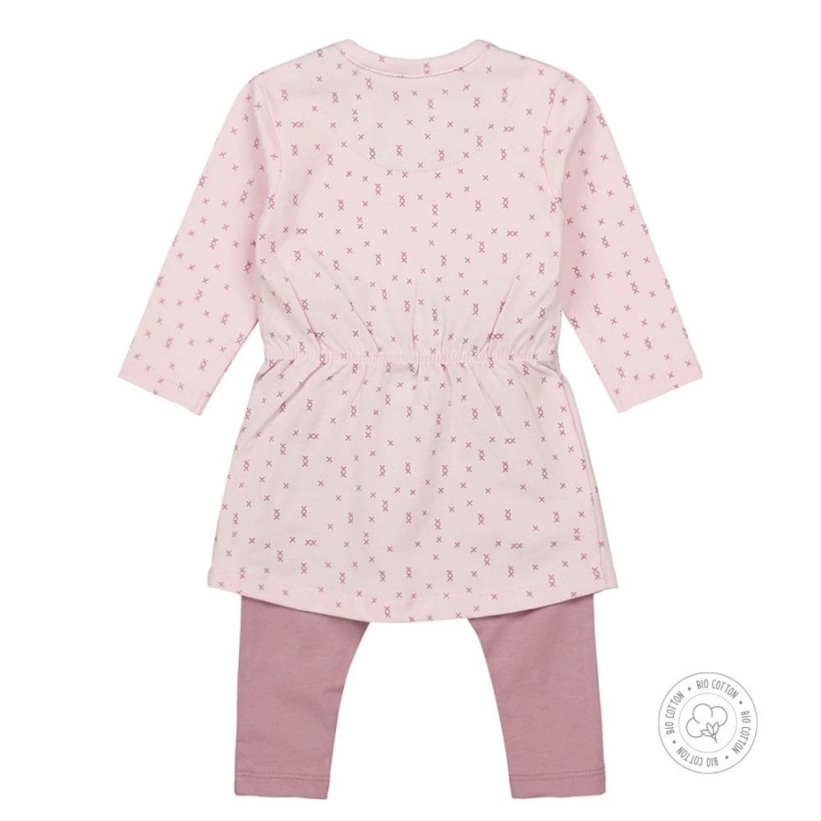 Baby Dirkje | Dirkje Meisjes 2-Delige Set Wn201 Roze