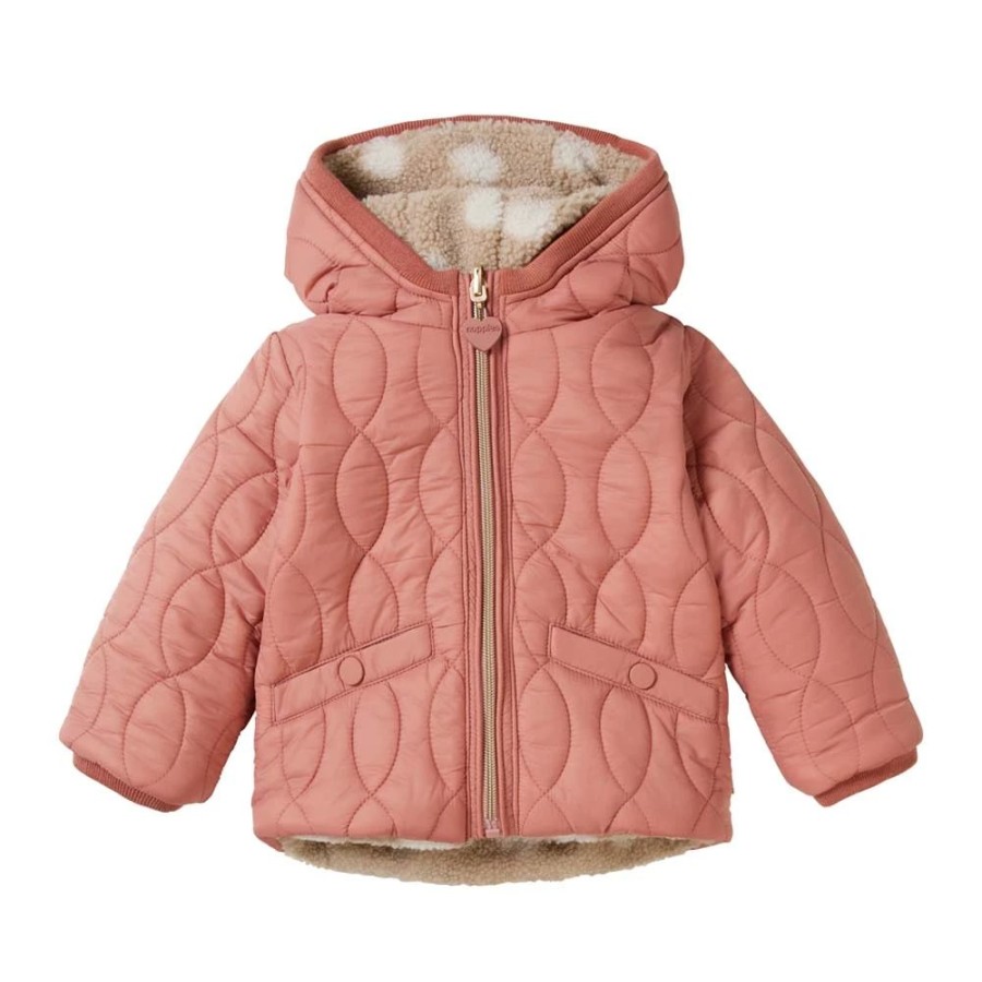 Baby Noppies | Noppies Meisjes Reversible Winterjas