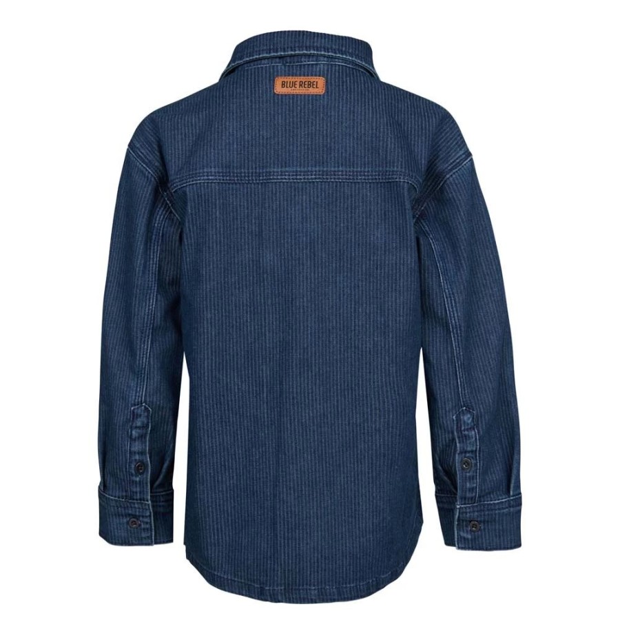 Jongens Blue Rebel | Blue Rebel Jongens Denim Overhemd