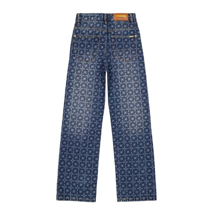 Meisjes Vingino | Vingino Meisjes Jeans Wide Leg