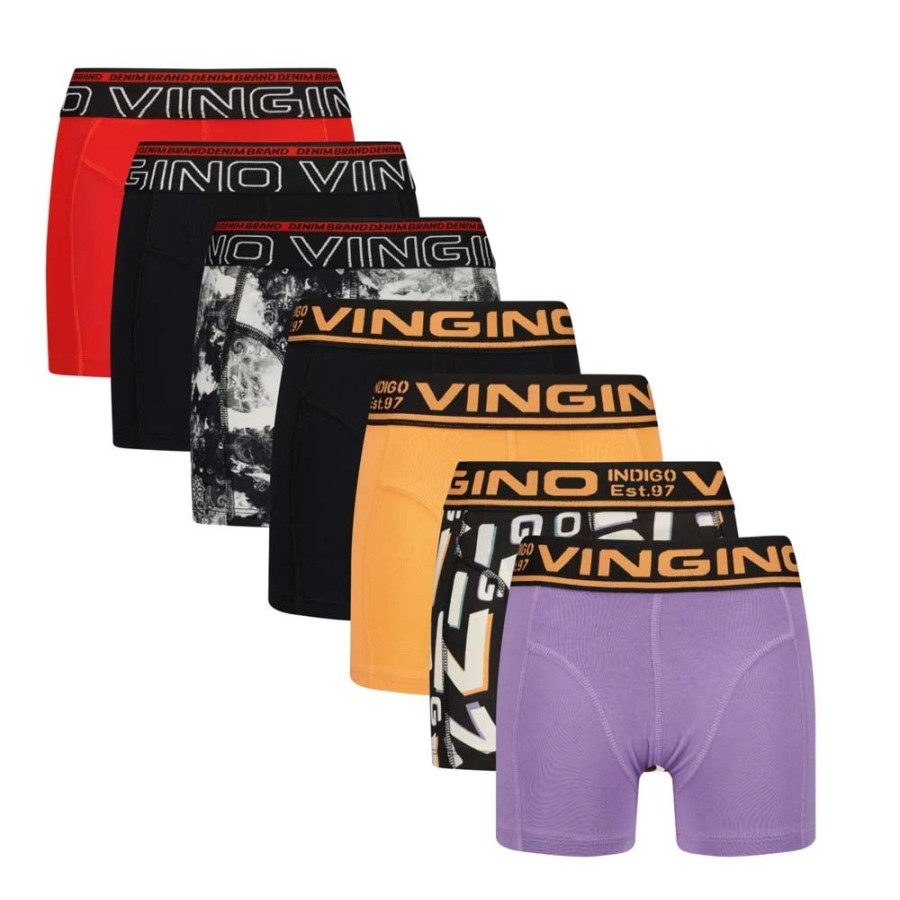 Jongens Vingino | Vingino Jongens Boxer 7 Pack