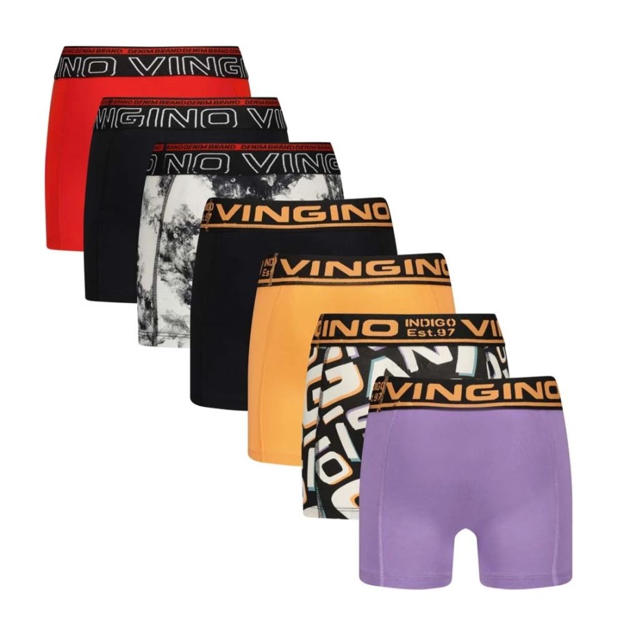 Jongens Vingino | Vingino Jongens Boxer 7 Pack