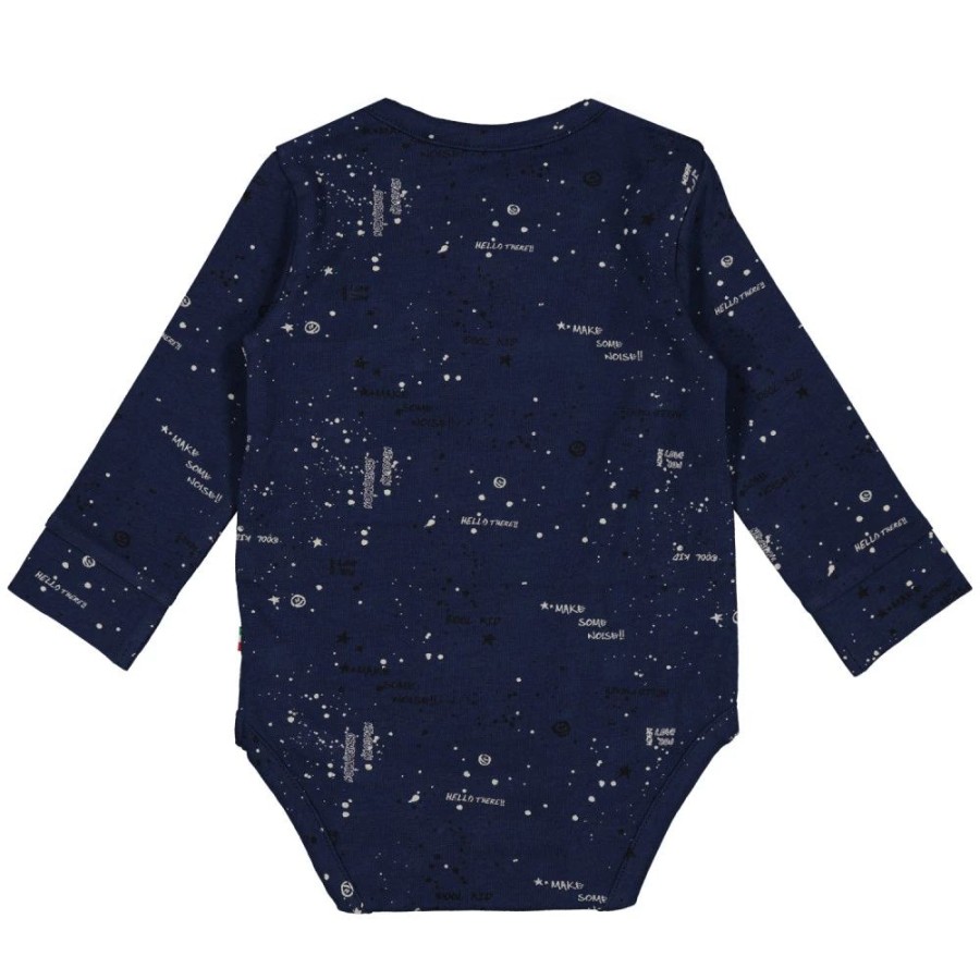 Baby Vingino | Vingino Jongens Romper Noosbbn72903/100 Blauw