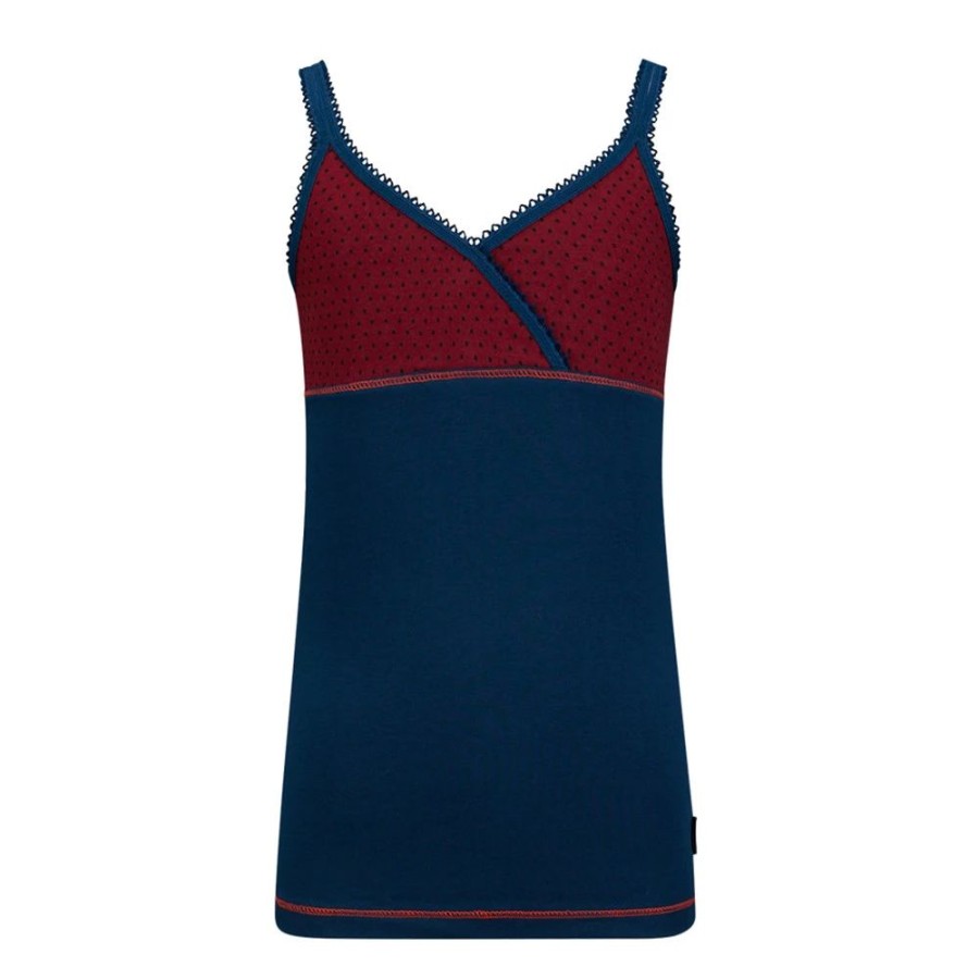 Meisjes Retour | Retour Meisjes Singlet Rjg-13-909 Florah Blauw