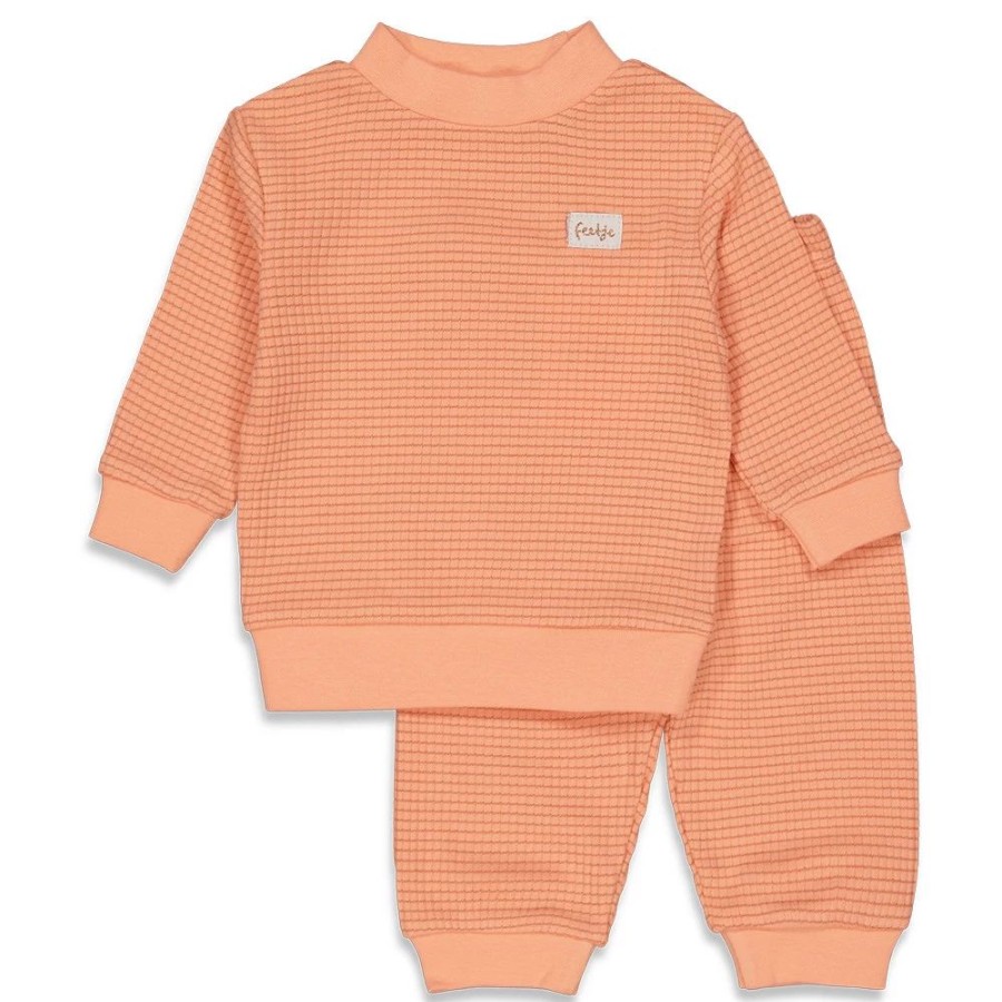 Jongens Feetje | Feetje Unisex Pyjama 305.548 Roze