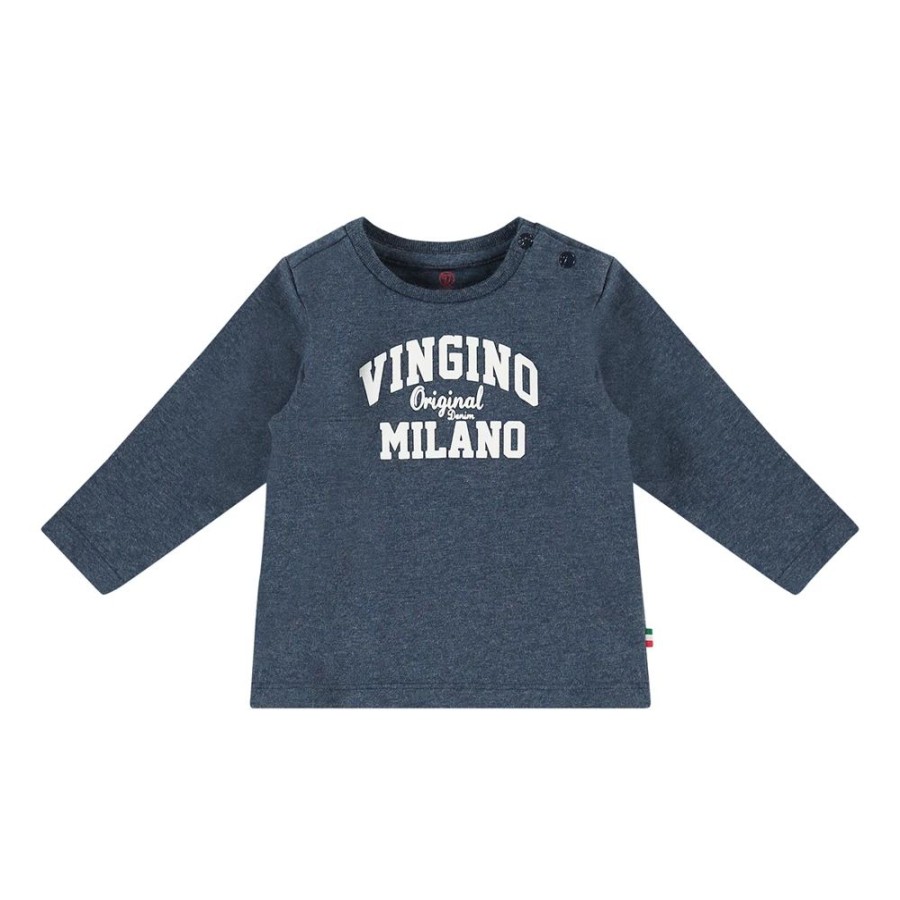 Baby Vingino | Vingino Jongens Shirt Jaybaby Blauw