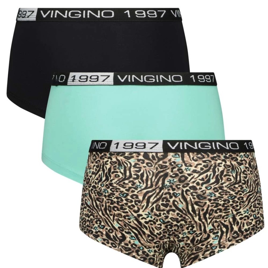 Meisjes Vingino | Vingino Meisjes Boxers 3 Pack