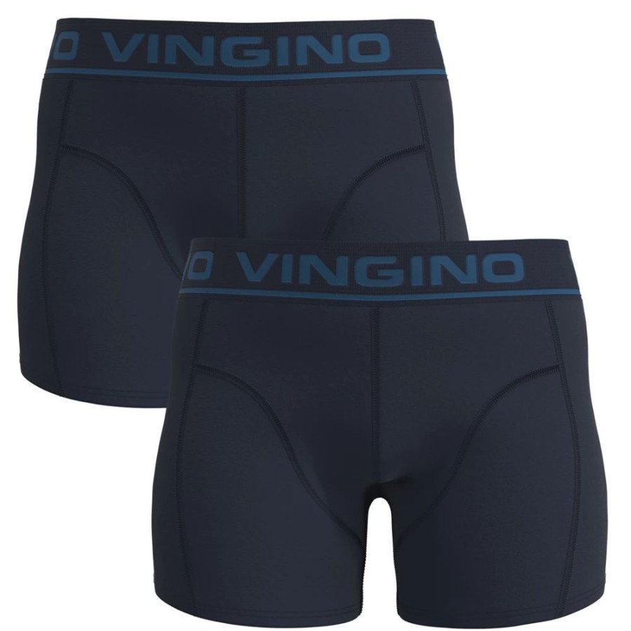 Jongens Vingino | Vingino Organic Jongens 2-Pack Boxers