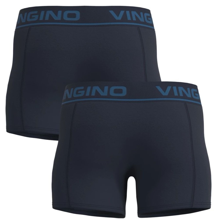 Jongens Vingino | Vingino Organic Jongens 2-Pack Boxers