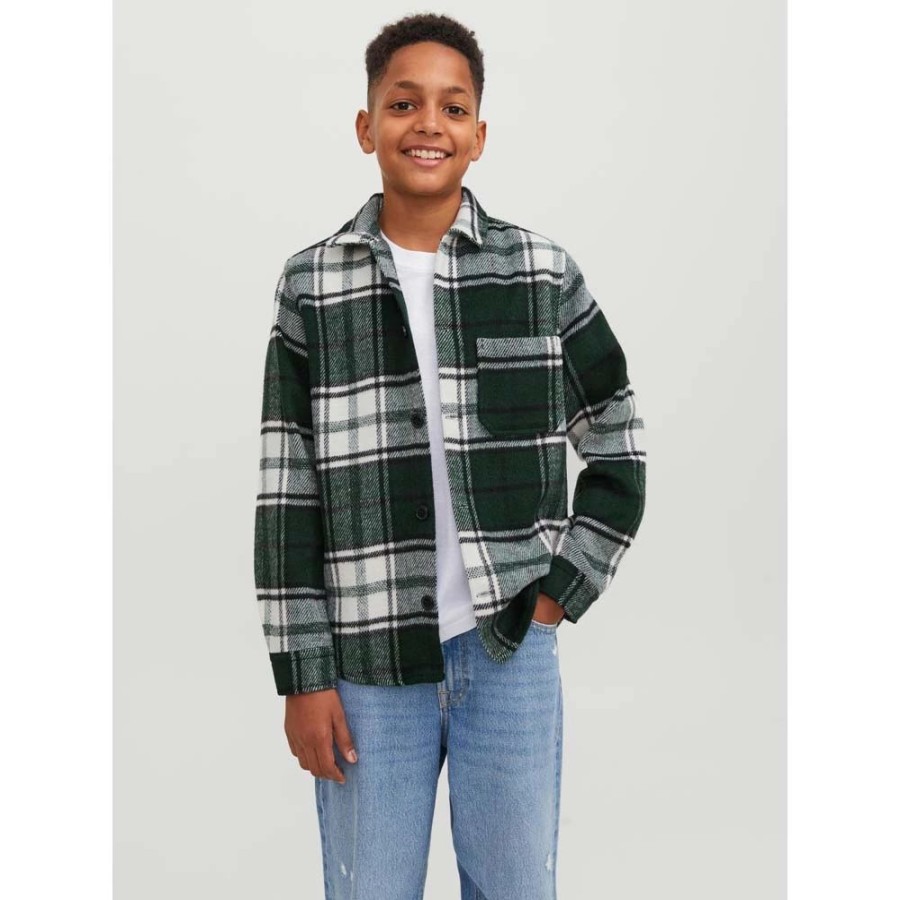 Jongens Jack & Jones Junior | Jack & Jones Jongens Overshirt