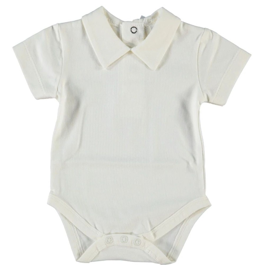 Baby Klein | Klein Unisex Romper Kn013 Off-White