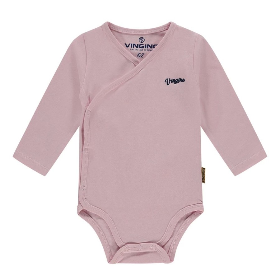 Baby Vingino | Vingino Meisjes Romper Pia Roze