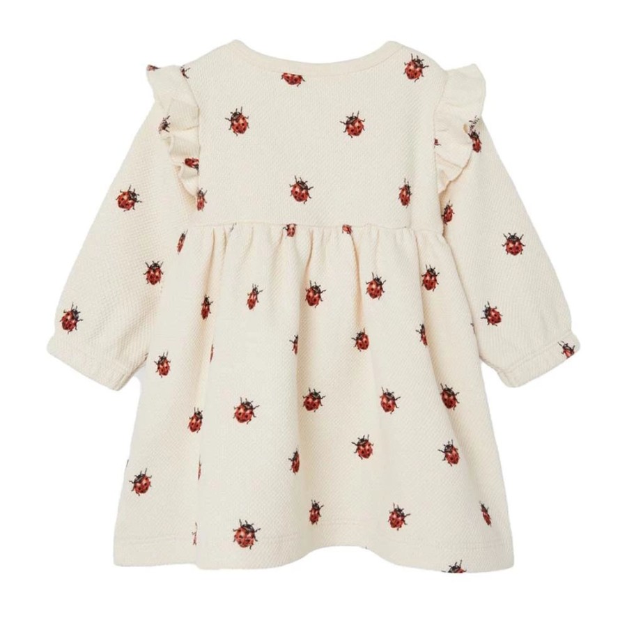 Baby Lil’Atelier | Lil Atelier Baby Jurk Ladybugs