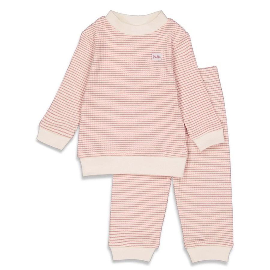 Baby Feetje | Feetje Unisex Pyjama 305553 Rood