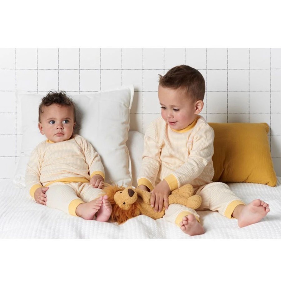 Jongens Feetje | Feetje Unisex Pyjama 305.532 Geel