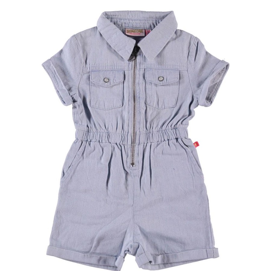 Meisjes Someone | Someone Jumpsuit Effie-Sg-64-E Blauw